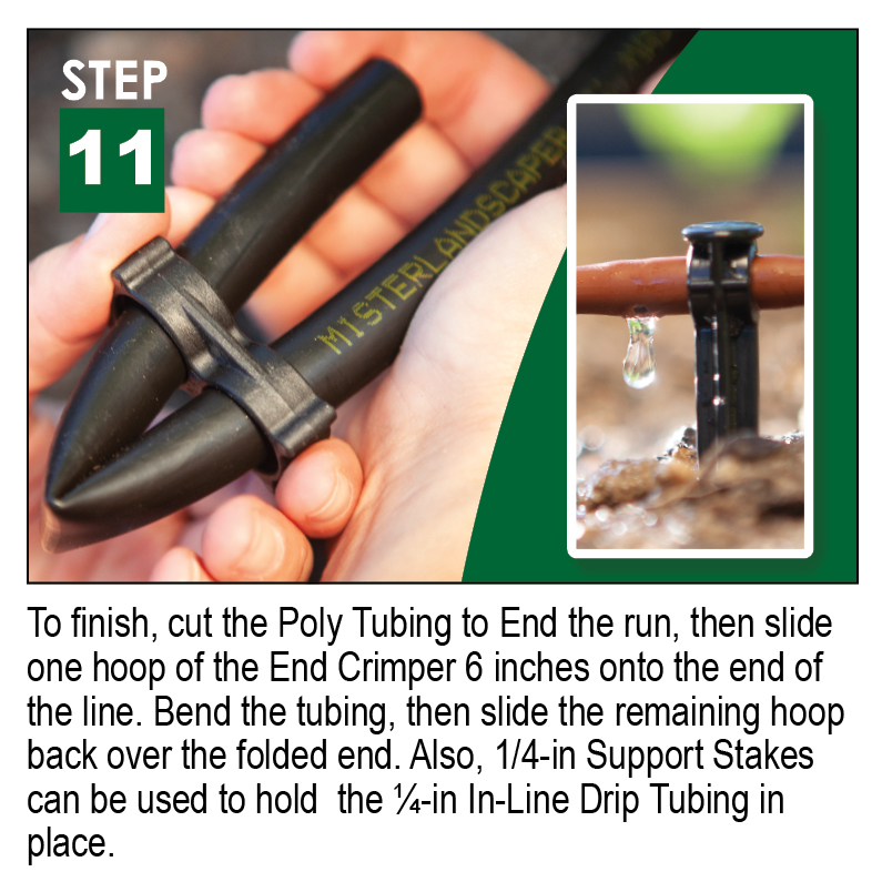 Picture of Vegetable Garden Drip Kit-6 in Spacing